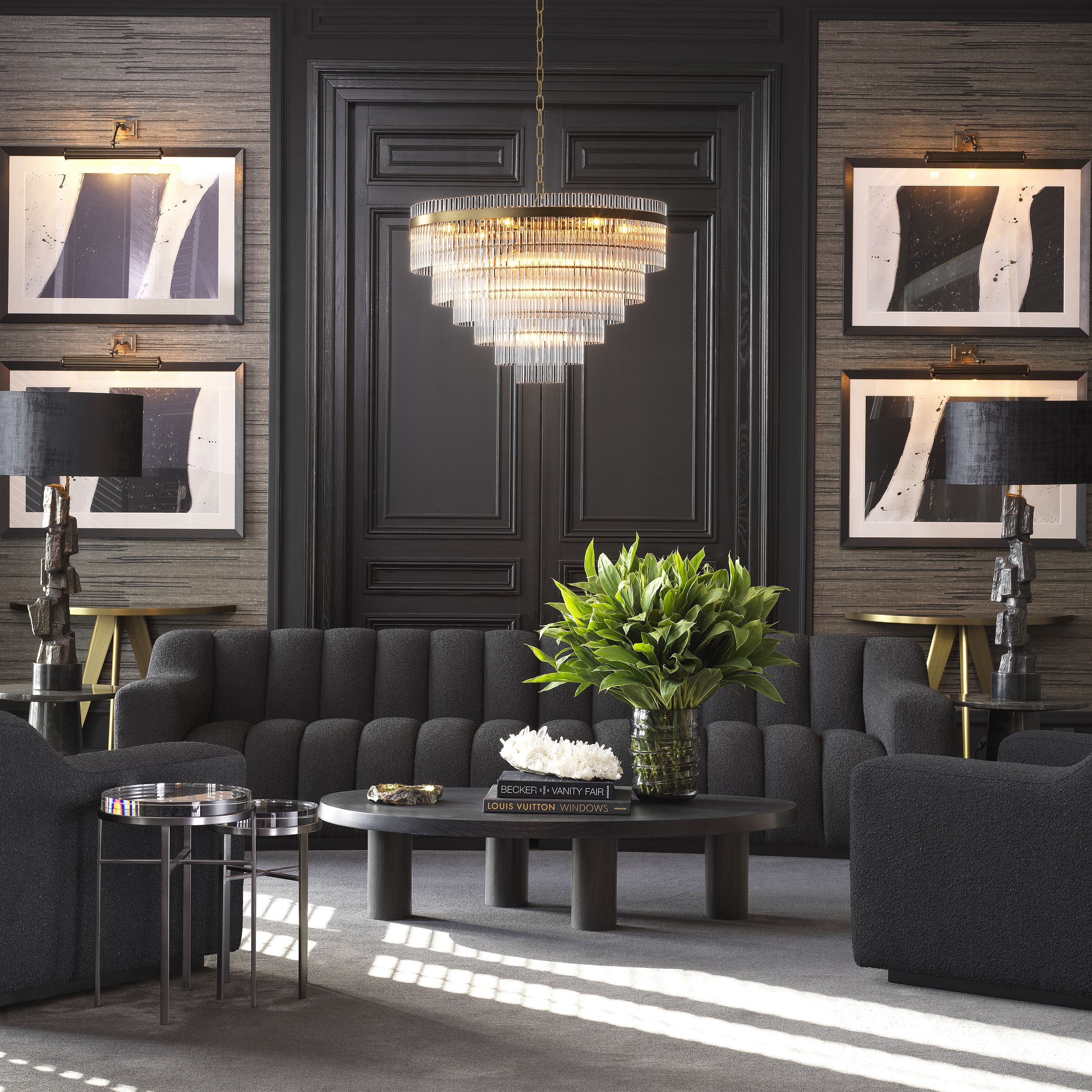 CHANDELIER EAST SINGLE<br> by Eichholtz - Image 3
