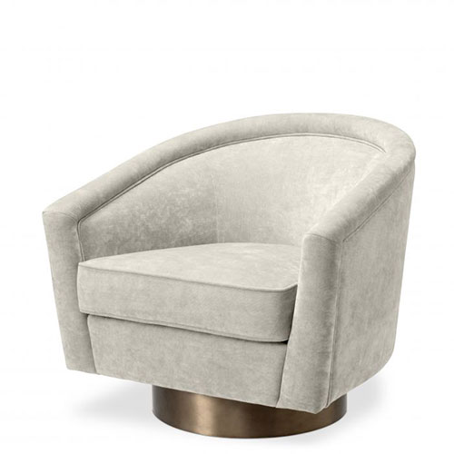 SWIVEL CHAIR CATENE<br/> By Eichholtz - Image 4