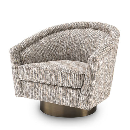 SWIVEL CHAIR CATENE<br/> By Eichholtz - Image 11