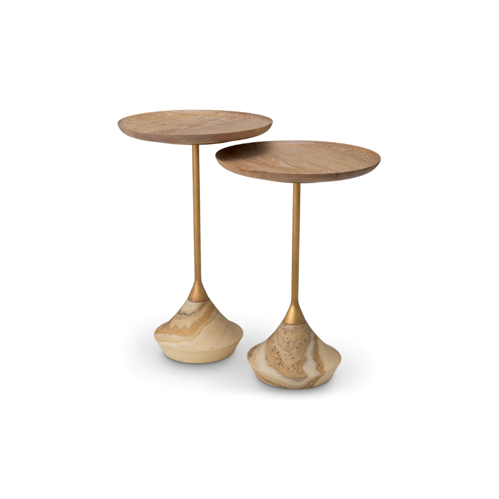 SIDE TABLE PUGLIA SET OF 2 <br>Eichholtz <br> <br> IN STOCK