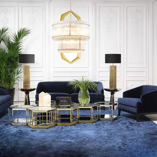 BALDWIN CARPET SAPPHIRE<br/> By Eichholtz - Image 2