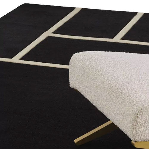 OMAR CARPET BLACK<br/> By Eichholtz - Image 2