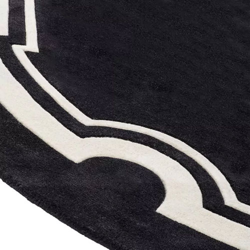 PALAZZO CARPET BLACK & OFF WHITE<br/> By Eichholtz - Image 2