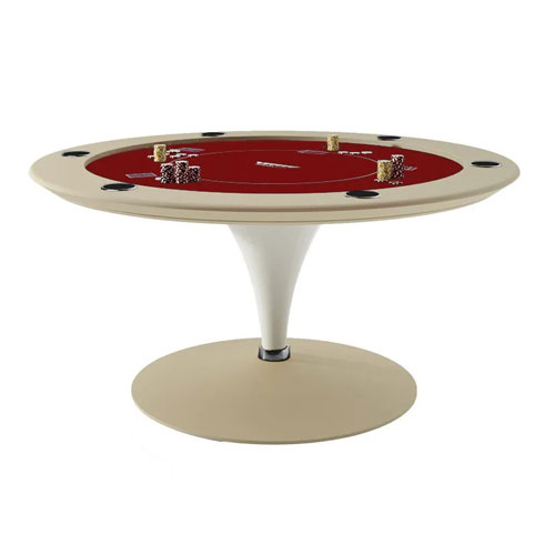 ASSO POKER TABLE ROUND<br/> By Vismara - Image 4