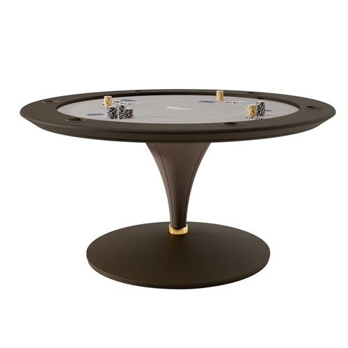 ASSO POKER TABLE ROUND<br/> By Vismara