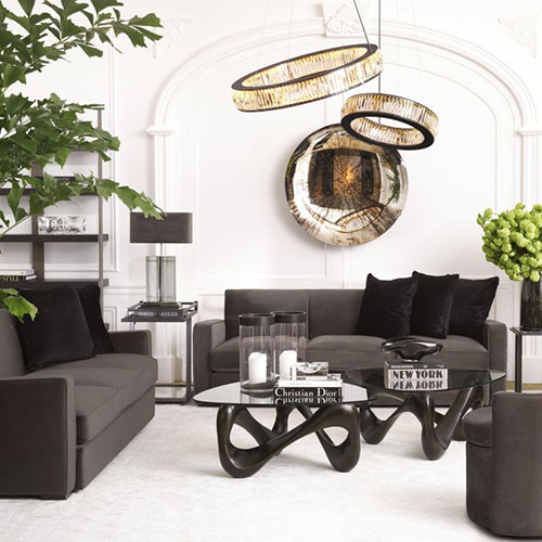 CHANDELIER L VANCOUVER<br/> By Eichholtz - Image 2