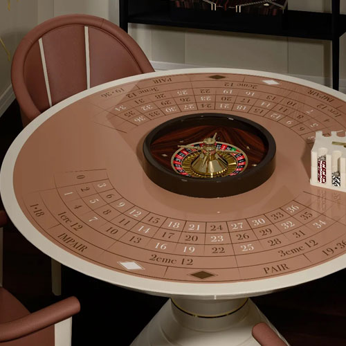 CONVIVIUM ROULETTE AND DINING TABLE<br/> By Vismara - Image 3