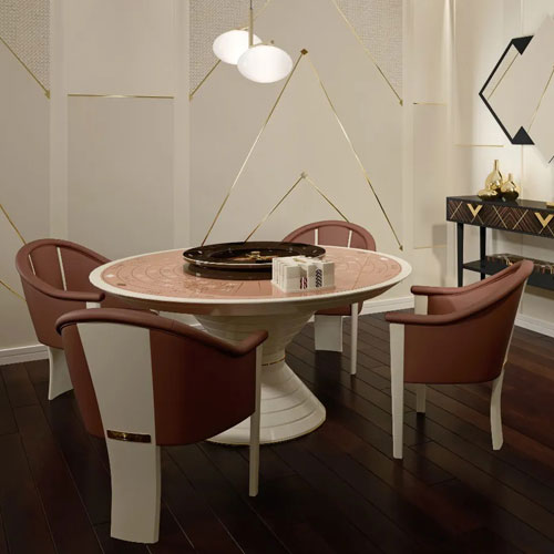 CONVIVIUM ROULETTE AND DINING TABLE<br/> By Vismara - Image 5