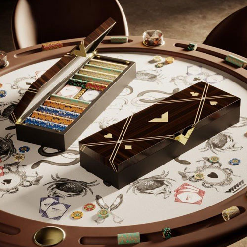 ROMA BLACK JACK TABLE<br/> By Vismara - Image 5