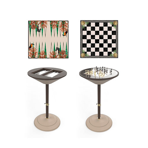GOEMON CHESS BAR TABLE<br/> By Vismara - Image 4