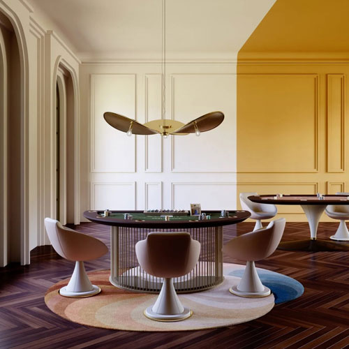 ROMA BLACK JACK TABLE<br/> By Vismara - Image 3