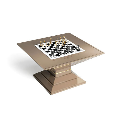 SCACCOMATTO POP UP CHESS TABLE SQUARE<br/> By Vismara