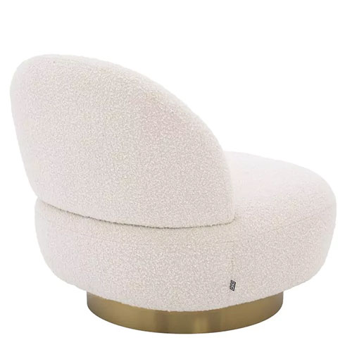 SWIVEL CHAIR CLEMENT<br/> By Eichholtz - Image 4