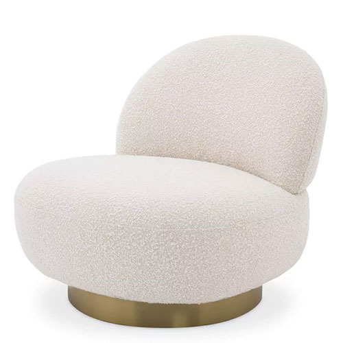 SWIVEL CHAIR CLEMENT<br/> By Eichholtz - Image 5