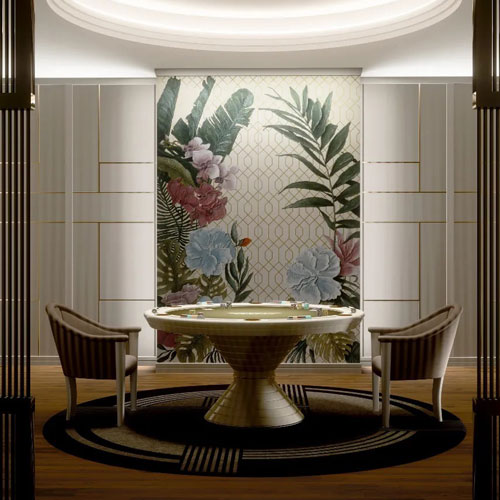 VEGAS POKER TABLE (ROUND)<br/> By Vismara - Image 3