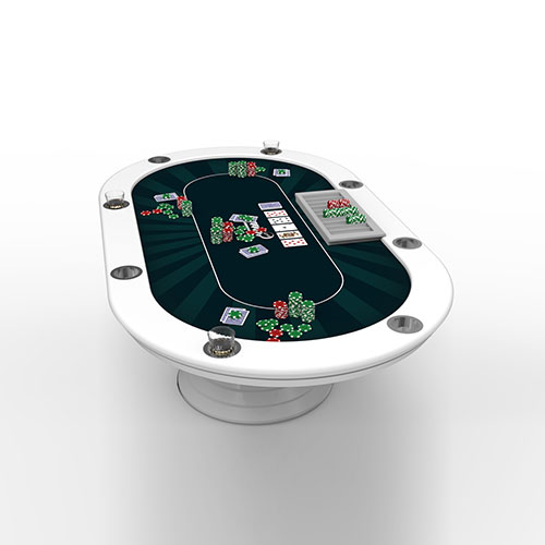 VEGAS POKER TABLE (OVAL)<br/> By Vismara - Image 5
