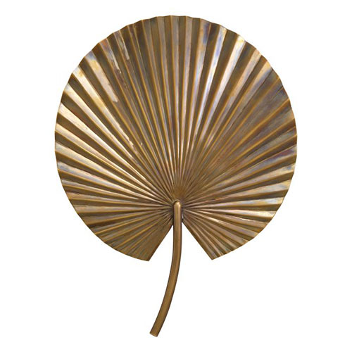 The Oriental Wall Lamp by Eichholtz in vintage brass finish