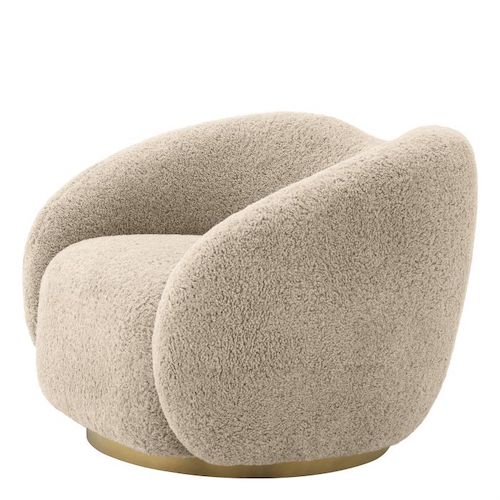 SWIVEL CHAIR DIEGO <br> By Eichholtz - Image 4