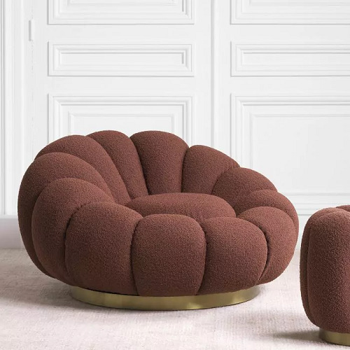 SWIVEL CHAIR MELLO<br> By Eichholtz - Image 8