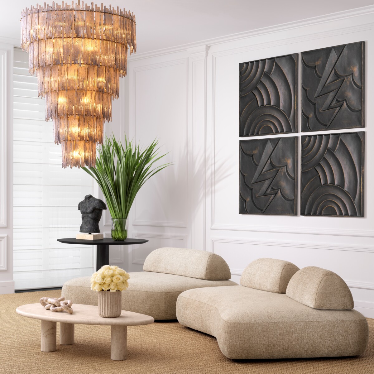 WALL OBJECT AZUREA<br/> By Eichholtz - Image 4