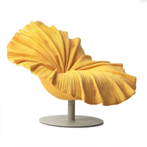 BLOOM EASY ARMCHAIR SWIVEL <br> By Kenneth Cobonpue - Image 5