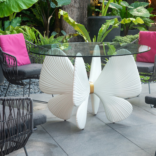 GINKGO DINING TABLE <br> By Kenneth Cobonpue - Image 2