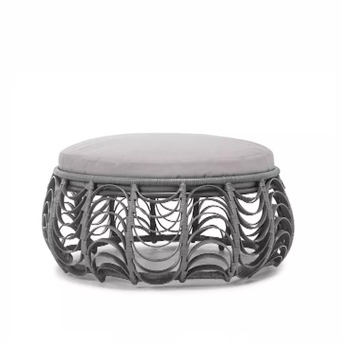 LASSO OTTOMAN <br> By Kenneth Cobonpue