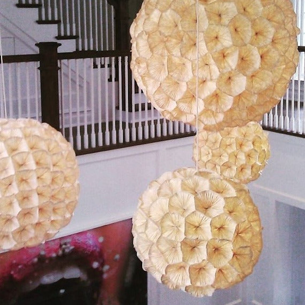 POPPY HANGING LAMP SMALL<br/> by Kenneth Cobonpue - Image 3