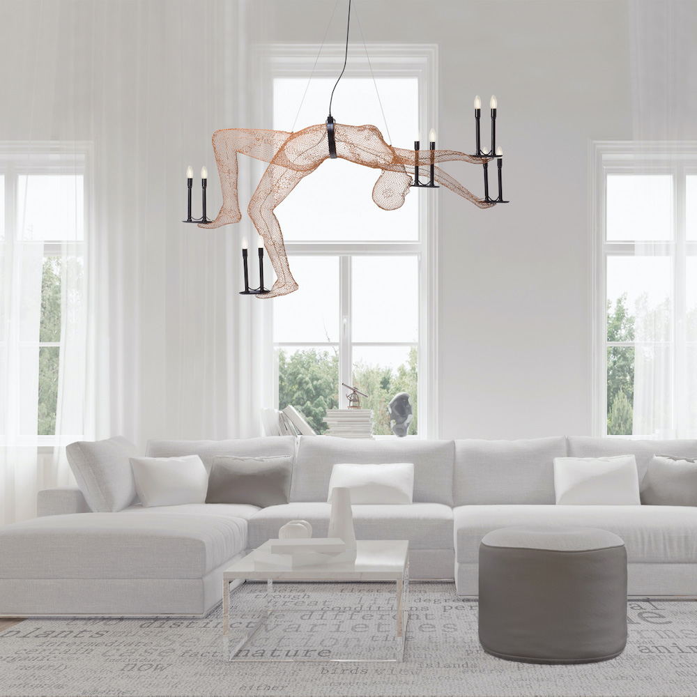 LIMBO ACROBAT LAMP<br/> by Kenneth Cobonpue - Image 3