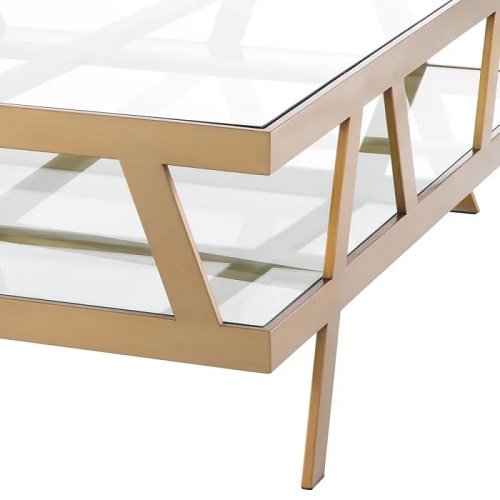 COFFEE TABLE BILLINGHURST SQUARE <br/> by Eichholtz - Image 4