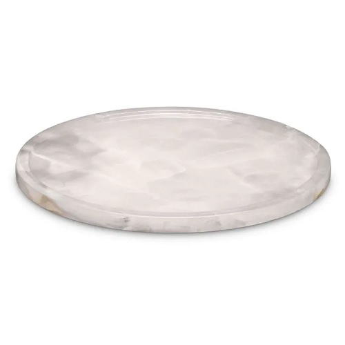 Uniquely elegant Tray Haraga S by Eichholtz in natural onyx