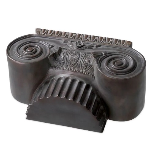 Object Artemis Capital by Eichholtz in cast metal / bronze finish