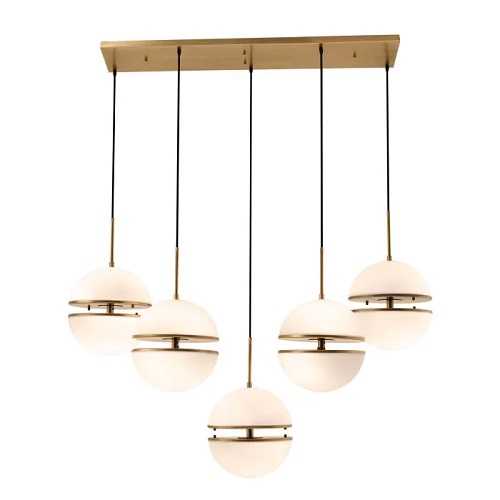 HANGING LAMP SPIRIDON 5 LIGHT <br/> by Eichholtz - Image 2