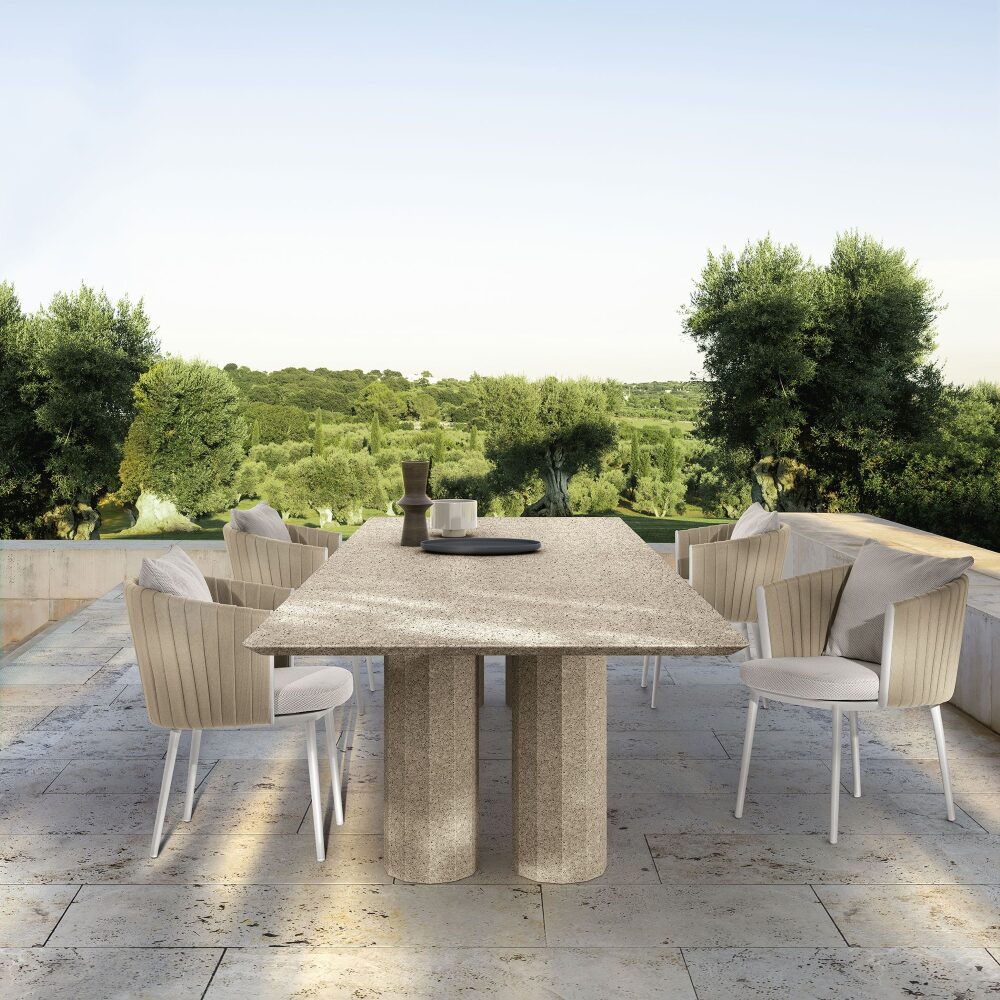 SALINAS CONCRETE DINING TABLE 280 X 110 <br/> by Talenti - Image 2