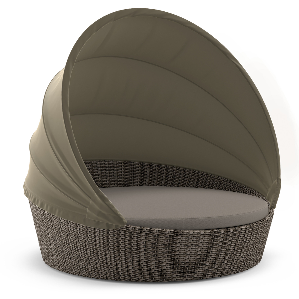 ORBIT LOVESEAT XXL INCL CANOPY <br/> By DEDON