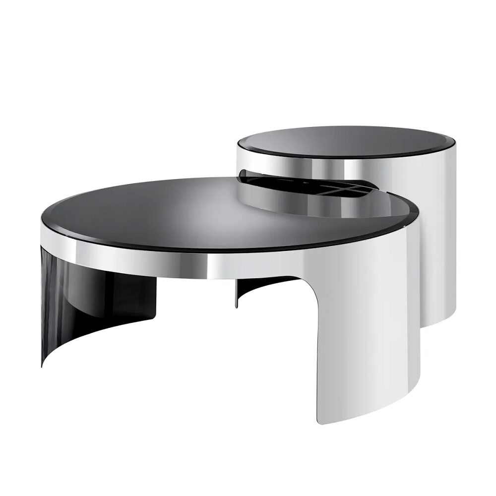 COFFEE TABLE PIEMONTE SET OF 2 <br/> by Eichholtz - Image 3