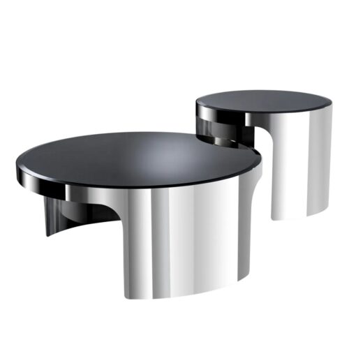 COFFEE TABLE PIEMONTE SET OF 2 <br/> by Eichholtz - Image 7