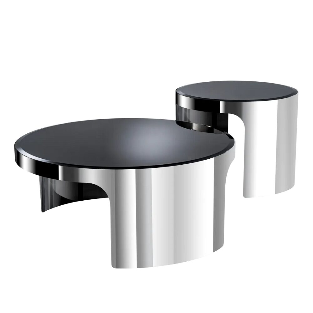 COFFEE TABLE PIEMONTE SET OF 2 <br/> by Eichholtz - Image 7