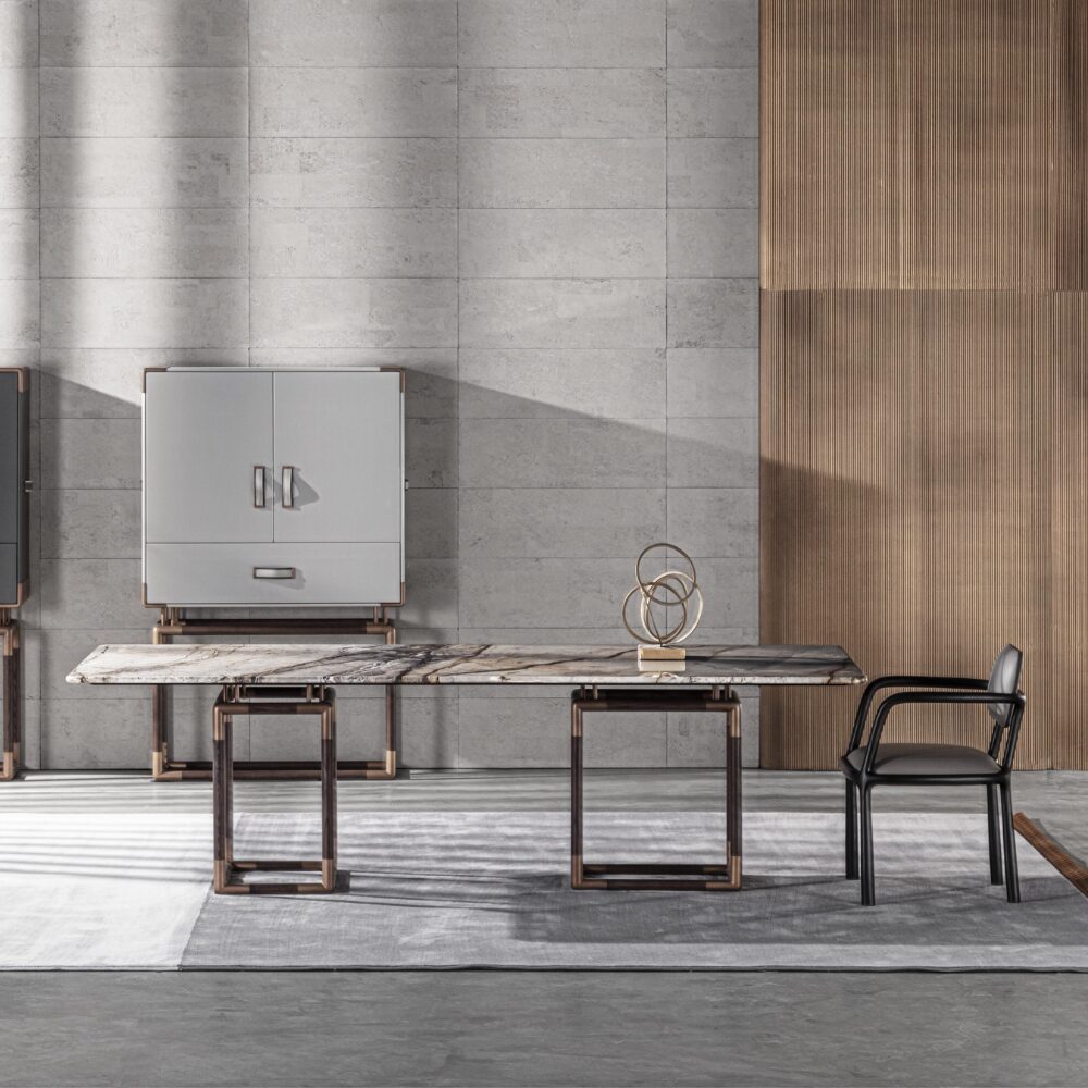ANZIO DINING TABLE </br/> By Meroni & Colzani - Image 5