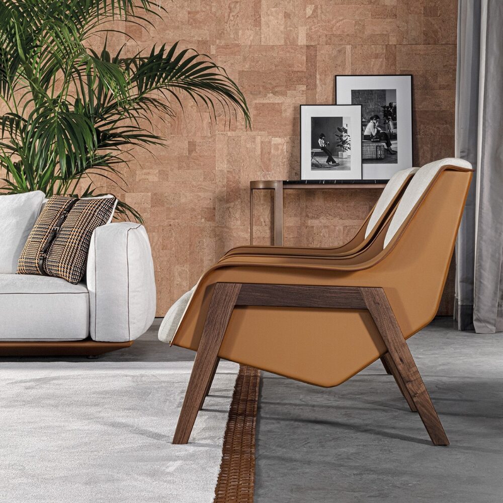 VIA CONDOTTI ARMCHAIR </br/> By Meroni & Colzani - Image 4