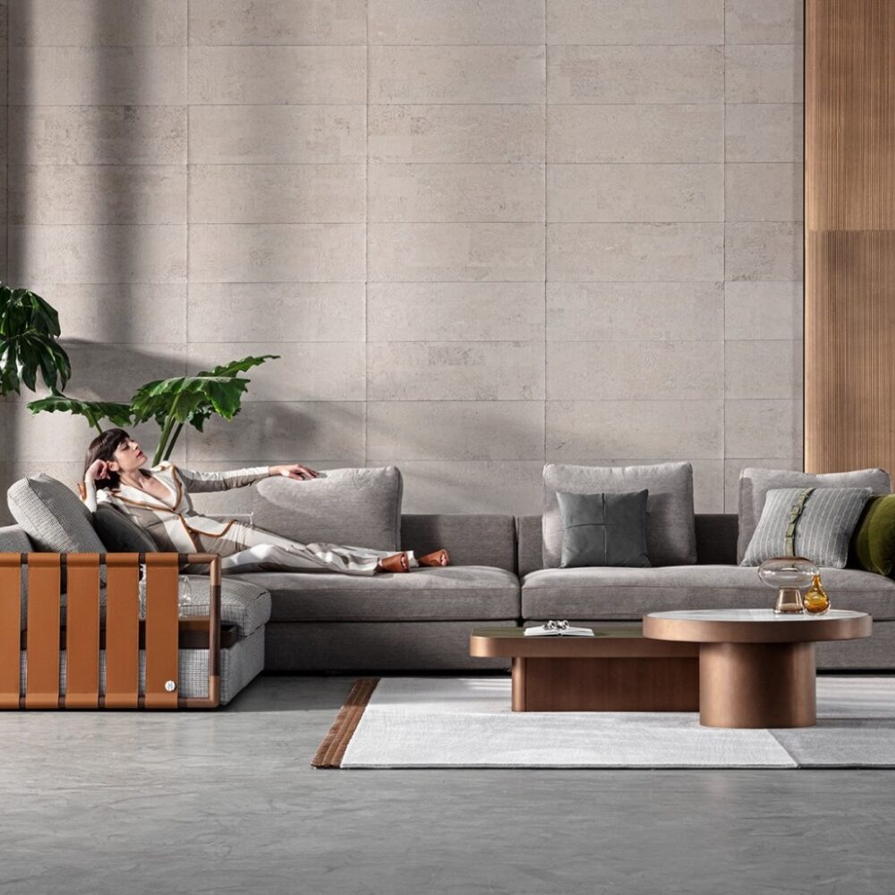 ANZIO MODULAR SOFA <br/> By Meroni & Colzani - Image 4