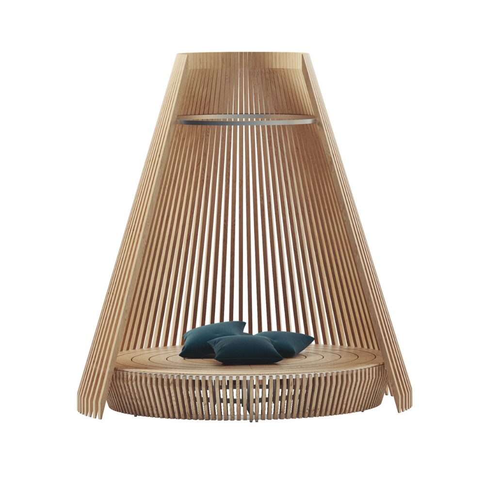 HUT LOUNGE BED<br/> By Ethimo - Image 3