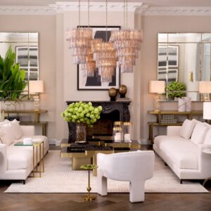 eichholtz_chandelier_saint_roch_brass_finish_smoke_glass_lifestyle_corefurniture_oneline