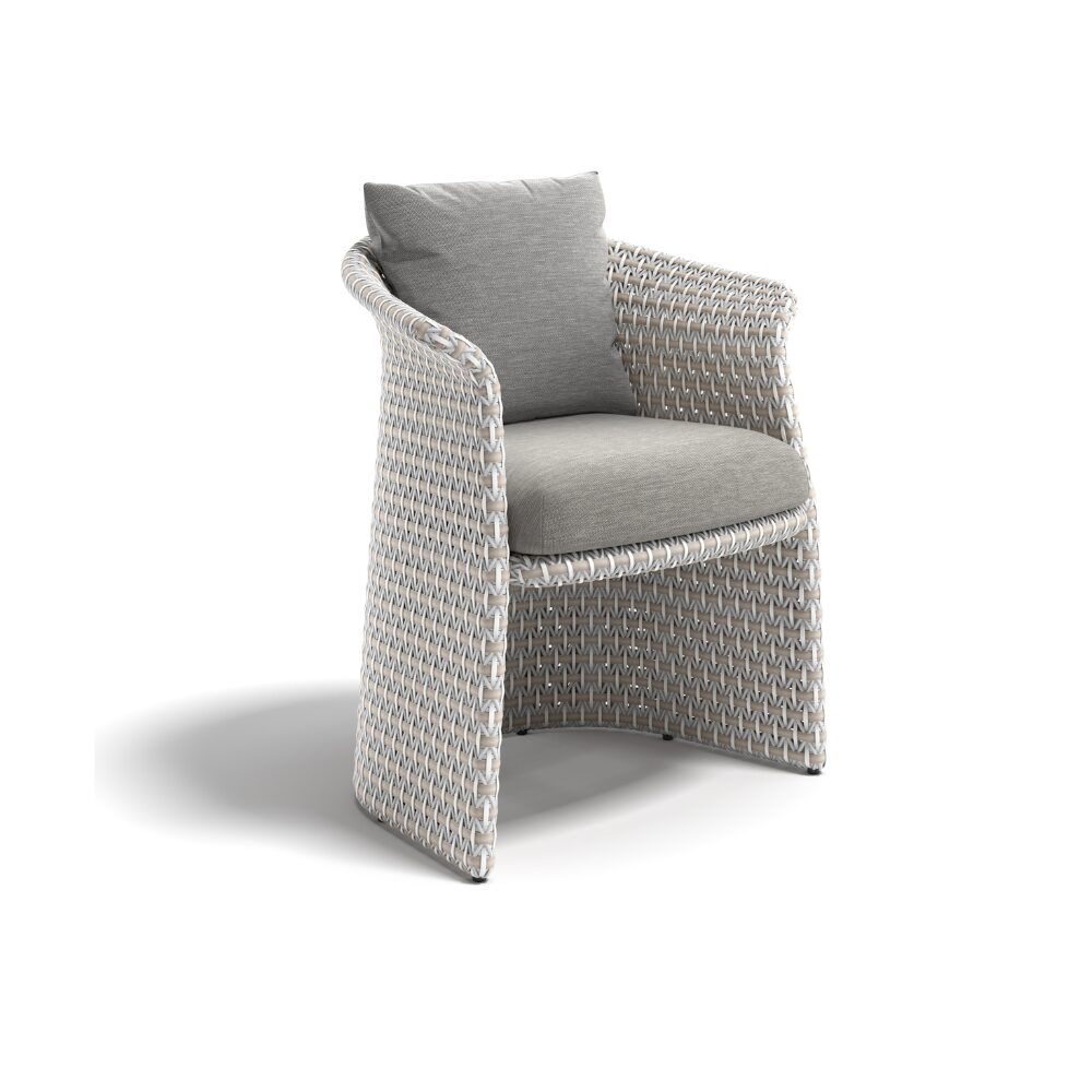 FLLAIR ARMCHAIR WITH SEAT & BACK CUSHION <br/> By DEDON - Image 4