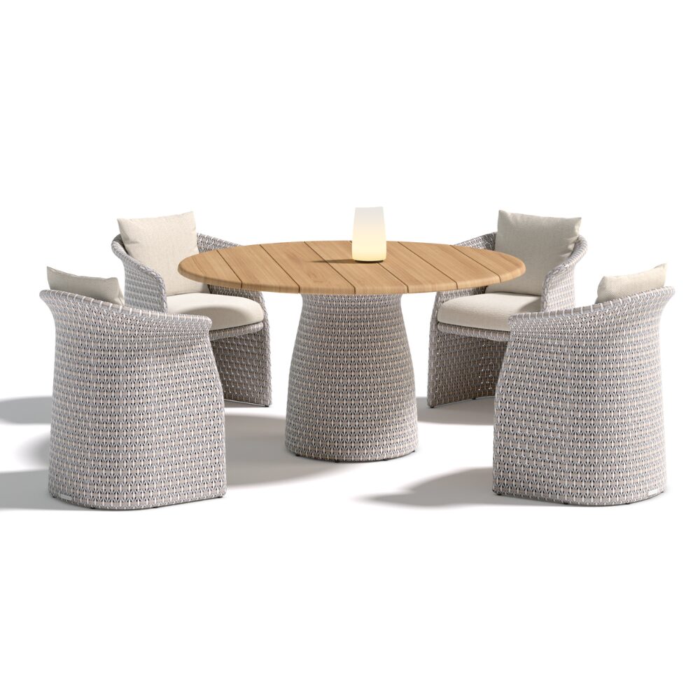 FLLAIR ARMCHAIR WITH SEAT CUSHION <br/> By DEDON - Image 5