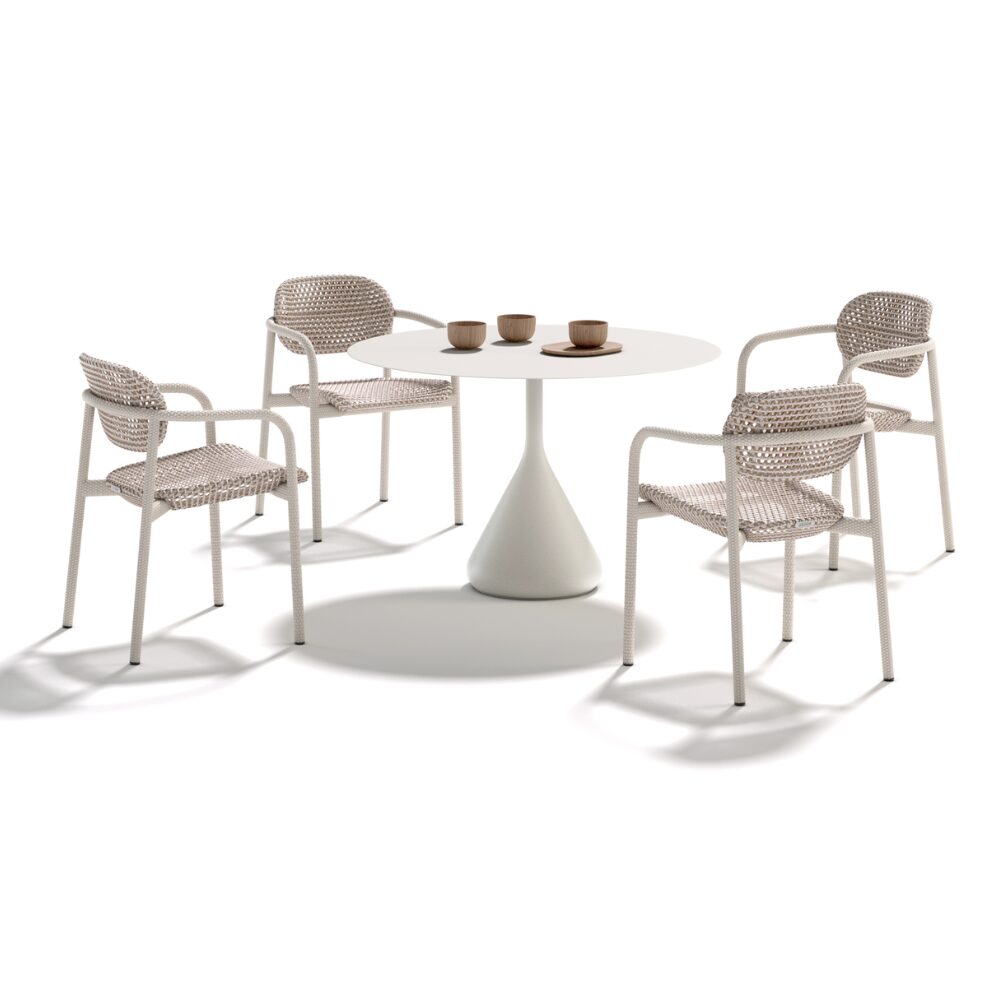 SATELLITE LOW DINING TABLE ROUND LARGE <br/> By DEDON - Image 2