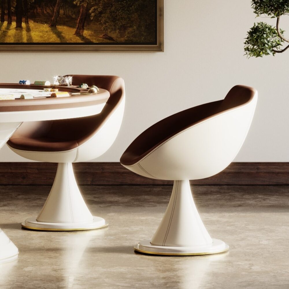 SHELL SWIVEL CHAIR <br/> By Vismara - Image 3