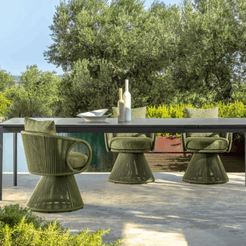 KAREN SWIVEL DINING ARMCHAIR <br/>By Talenti - Image 2
