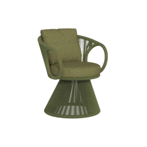 KAREN SWIVEL DINING ARMCHAIR <br/>By Talenti